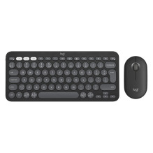 „Logitech Pebble 2 Combo“ TONAL grafito spalvos