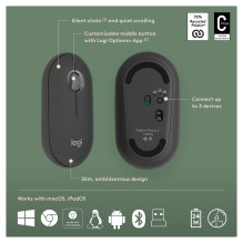 Logitech Pebble 2 Combo TONAL Graphite