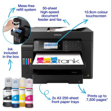 EPSON EcoTank ET-16605 Drucker Scanner Kopierer Fax A3+ WLAN 100€ Cashback EPSON EcoTank ET-16605 Drucker Scanner Kopierer Fax A3+ WLAN 100€ Cashback