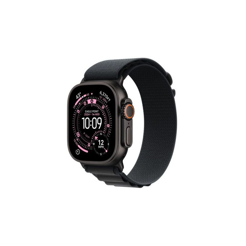 Apple Watch Ultra 3 Titanium Cellular 49mm Black (Alpine Loop Black) Large