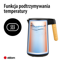 ELDOM WIRELESS WITH TEMPERATURE CONTROL C550 WALD ELDOM WIRELESS WITH TEMPERATURE CONTROL C550 WALD