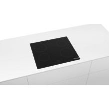 Bosch Serie 2 PUG61RAA5E hob Black Built-in 60 cm Zone induction hob 4 zone(s) Bosch Serie 2 PUG61RAA5E hob Black Built-in 60 cm Zone induction hob 4 zone(s)
