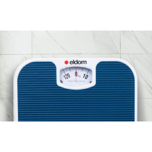 ELDOM PERSONAL MECHANICAL SCALE BR2016N BLUE ELDOM PERSONAL MECHANICAL SCALE BR2016N BLUE