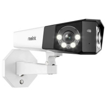 Reolink DUO Series P757 16MP IP security camera dual lens, white