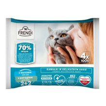 FRENDI Cod and trout in sauce box - wet cat food - 4x100g