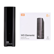Western Digital Elements WDBWLG0080HBK-EESN external hard drive 8 TB Micro-USB B 3.2 Gen 1 (3.1 Gen 1) Black
