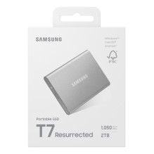Samsung MU-PD2T0G / WW external solid state drive 2 TB USB Type-C 3.2 Gen 2 (3.1 Gen 2) Silver Samsung MU-PD2T0G / WW external solid state drive 2 TB USB Type-C 3.2 Gen 2 (3.1 Gen 2) Silver