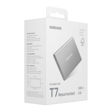 Samsung MU-PD2T0G / WW external solid state drive 2 TB USB Type-C 3.2 Gen 2 (3.1 Gen 2) Silver Samsung MU-PD2T0G / WW external solid state drive 2 TB USB Type-C 3.2 Gen 2 (3.1 Gen 2) Silver