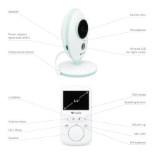 TrueLife NannyCam V24 Pro LCD 2.4" 20 fps Baby Monitor TrueLife NannyCam V24 Pro LCD 2.4" 20 fps Baby Monitor