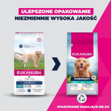 EUKANUBA Special Care Overweight Adult All Breed sausas šunų ėdalas - 12 kg EUKANUBA Special Care Overweight Adult All Breed sausas šunų ėdalas - 12 kg