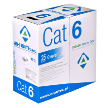 Alantec KIU6LSOH305D tinklo kabelis pilkas Cat6 U / UTP (UTP) Alantec KIU6LSOH305D tinklo kabelis pilkas Cat6 U / UTP (UTP)