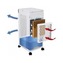 HONEYWELL Portable Air Cooler CS077XE, White HONEYWELL Portable Air Cooler CS077XE, White