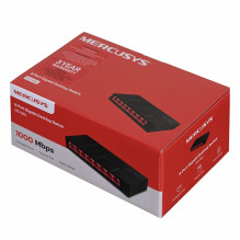 Mercusys 8-Port 10 / 100 / 1,000 Mbps Desktop Switch Mercusys 8-Port 10 / 100 / 1,000 Mbps Desktop Switch