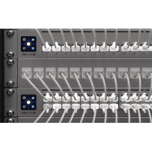 Ubiquiti UACC-Cable-Patch-EL-0.3MW tinklo kabelis, permatomas, baltas, Cat6