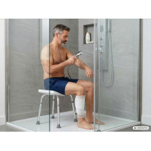 Rectangular shower stool...