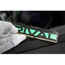 Goodram *DDR4 Rival Radiant 32GB (2*16) / 3200 CL16 Green memory module 2 x 16 GB 3200 MT / s 288-pin DIMM Goodram *DDR4 Rival Radiant 32GB (2*16) / 3200 CL16 Green memory module 2 x 16 GB 3200 MT / s 288-pin DIMM