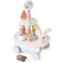 Promis Trolley, wooden ice cream parlor for children