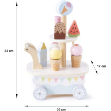 Promis Trolley, wooden ice cream parlor for children Promis Trolley, wooden ice cream parlor for children