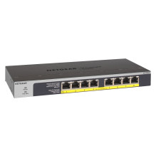 NETGEAR GS108LP nevaldomas gigabito eternetas (10 / 100 / 1000) maitinimas per eternetą (PoE) 1U juodas, pilkas NETGEAR GS108LP nevaldomas gigabito eternetas (10 / 100 / 1000) maitinimas per eternetą (PoE) 1U juodas, pilkas