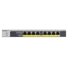 NETGEAR GS108LP nevaldomas gigabito eternetas (10 / 100 / 1000) maitinimas per eternetą (PoE) 1U juodas, pilkas NETGEAR GS108LP nevaldomas gigabito eternetas (10 / 100 / 1000) maitinimas per eternetą (PoE) 1U juodas, pilkas