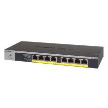 NETGEAR GS108LP nevaldomas gigabito eternetas (10 / 100 / 1000) maitinimas per eternetą (PoE) 1U juodas, pilkas NETGEAR GS108LP nevaldomas gigabito eternetas (10 / 100 / 1000) maitinimas per eternetą (PoE) 1U juodas, pilkas