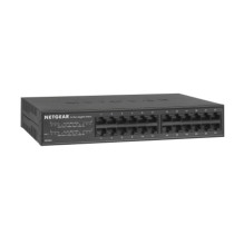 NETGEAR GS324 nevaldomas gigabito eternetas (10 / 100 / 1000), juodas NETGEAR GS324 nevaldomas gigabito eternetas (10 / 100 / 1000), juodas