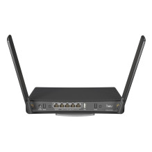 „Mikrotik hAP ac³“ belaidis maršrutizatorius, gigabito eternetas, dviejų dažnių (2,4 GHz / 5 GHz), juodas „Mikrotik hAP ac³“ belaidis maršrutizatorius, gigabito eternetas, dviejų dažnių (2,4 GHz / 5 GHz), juodas
