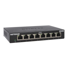 NETGEAR GS308-300PES network switch Unmanaged L2 Gigabit Ethernet (10 / 100 / 1000) Black