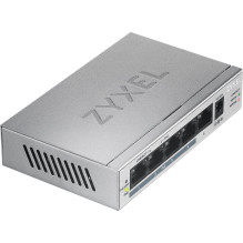 Zyxel GS1005HP Unmanaged Gigabit Ethernet (10 / 100 / 1000) Power over Ethernet (PoE) Silver
