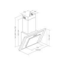 Hood - Akpo WK-4 Nero Eco 50 White Hood - Akpo WK-4 Nero Eco 50 White