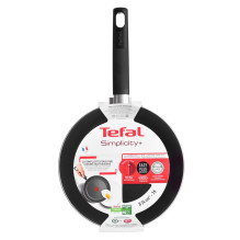 Keptuvė - Tefal Simplicity 24cm Nelipni Aliuminio Juodas