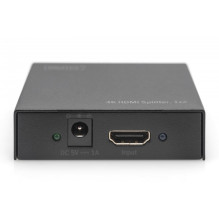DIGITUS Splitter HDMI 1x2 4K bis zu 2Monitore Black