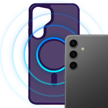 3mk Smoke MagCase for Samsung Galaxy S24 - purple 3mk Smoke MagCase for Samsung Galaxy S24 - purple