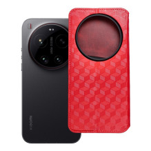 Flip case for Xiaomi 17 ULTRA Cubic Book red Flip case for Xiaomi 17 ULTRA Cubic Book red