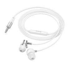 Laidinės ausinės su mikrofono lizdu 3,5 mm Hoco M119 silver