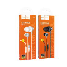 Wired earphones with microphone Jack 3,5 mm Hoco M119 silver