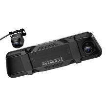 Dashcam for rearview mirror with a display 9,66" 1080p / 30fps + rear camera 720p / 30fps Hoco DV16 black