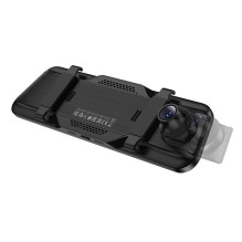 Dashcam for rearview mirror with a display 9,66" 1080p / 30fps + rear camera 720p / 30fps Hoco DV16 black