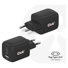 „Club3D“ įkroviklis su 2...