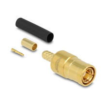 SMB crimp connectors RG-174 / RG-316 with matching heat shrink tubing