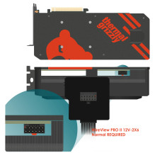 Thermal Grizzly WireView Pro II (schwarz, normal, 12V-2x6-Pin, USB-C)