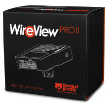 Thermal Grizzly WireView Pro II (schwarz, normal, 12V-2x6-Pin, USB-C)