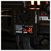 Thermal Grizzly WireView Pro II (schwarz, normal, 12V-2x6-Pin, USB-C)