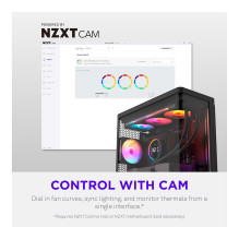 140mm NZXT F140 RGB Black