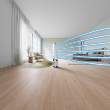 Oro valytuvas - Dyson Purifier Cool PC1, 350° sukimosi kampas, 10 greičių nustatymai, balta Oro valytuvas - Dyson Purifier Cool PC1, 350° sukimosi kampas, 10 greičių nustatymai, balta