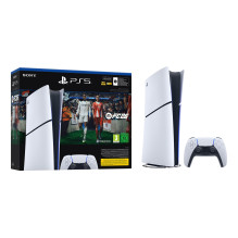 Žaidimų Konsolė - Sony PlayStation 5 Slim Digital+ 825 GB SSD, EA Sports FC 26, Wi-Fi Juoda Žaidimų Konsolė - Sony PlayStation 5 Slim Digital+ 825 GB SSD, EA Sports FC 26, Wi-Fi Juoda