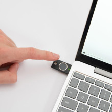 Saugumo raktas - Yubico YubiKey C Bio FIDO leidimas USB-C biometrinis Saugumo raktas - Yubico YubiKey C Bio FIDO leidimas USB-C biometrinis