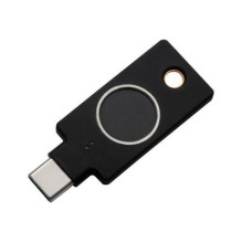 Saugumo raktas - Yubico YubiKey C Bio FIDO leidimas USB-C biometrinis Saugumo raktas - Yubico YubiKey C Bio FIDO leidimas USB-C biometrinis