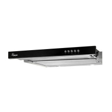 Virtuvės gaubtas - AKPO WK-7 Light Glass 50 289 m³ / h, 3 greičiai, Juoda Virtuvės gaubtas - AKPO WK-7 Light Glass 50 289 m³ / h, 3 greičiai, Juoda