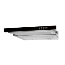 Virtuvės gaubtas - AKPO WK-7 Light Glass 50 289 m³ / h, 3 greičiai, Juoda Virtuvės gaubtas - AKPO WK-7 Light Glass 50 289 m³ / h, 3 greičiai, Juoda